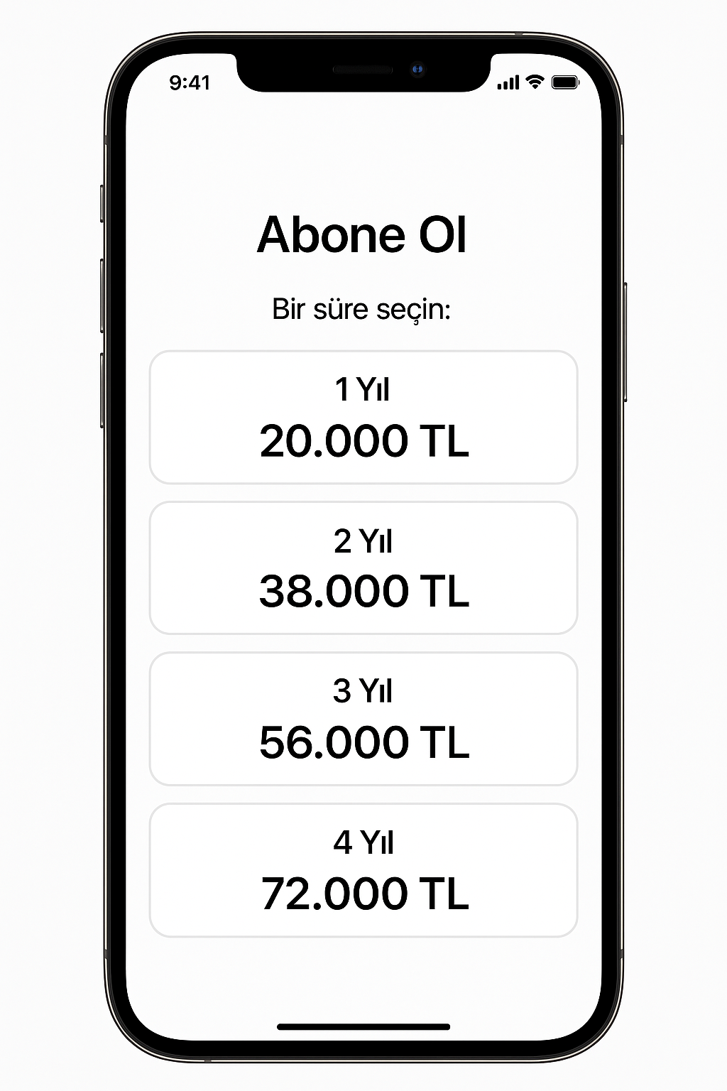 İletişim ekranı